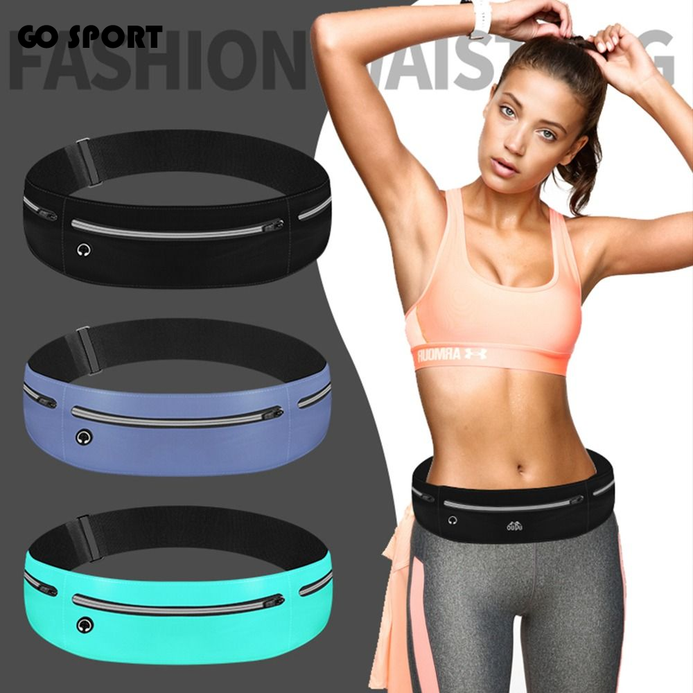 Running Gear Bag For Men - Men Waterproof Running Belt Outdoor Sports