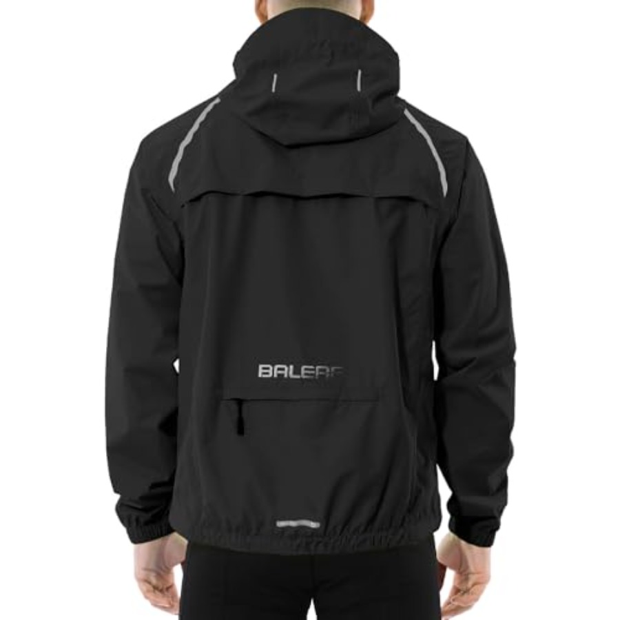 Running Gear In Rain - Men's Rain Jacket Waterproof Windbreaker Raincoat