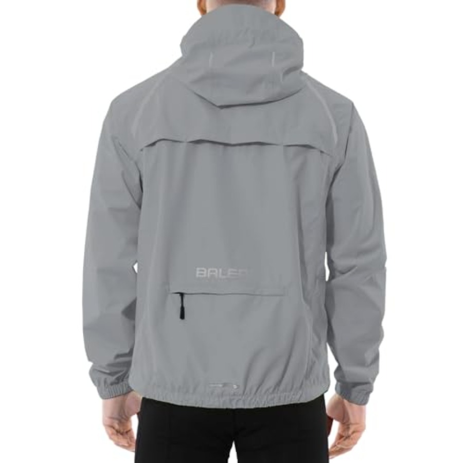 Running Gear In Rain - Men's Rain Jacket Waterproof Windbreaker Raincoat