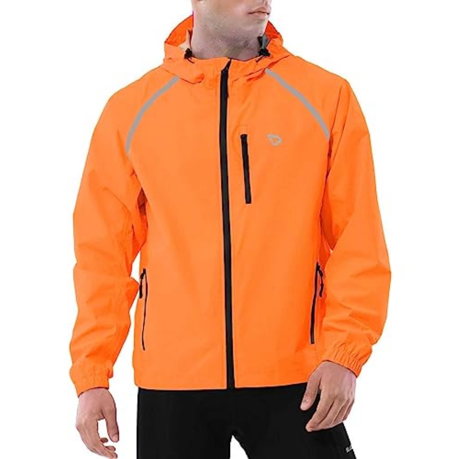 Running Gear In Rain - Men's Rain Jacket Waterproof Windbreaker Raincoat