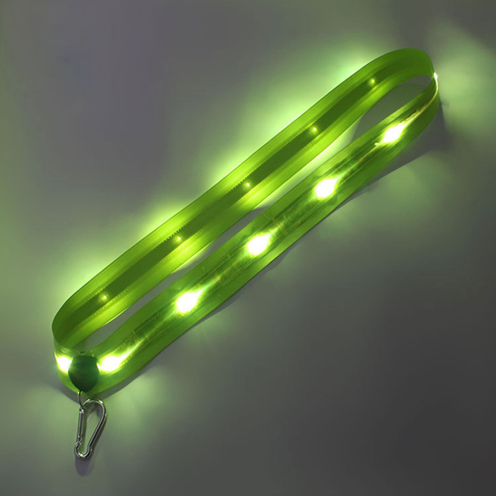 Running Gear For Night - LED Running Belt Rechargeable Illuminated Shoulder