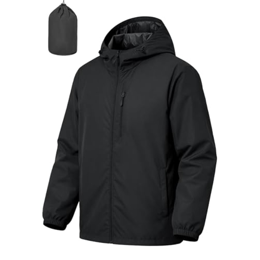 Running Gear In Rain - UIQUR Men's Cycling Jacket Rain Jacket