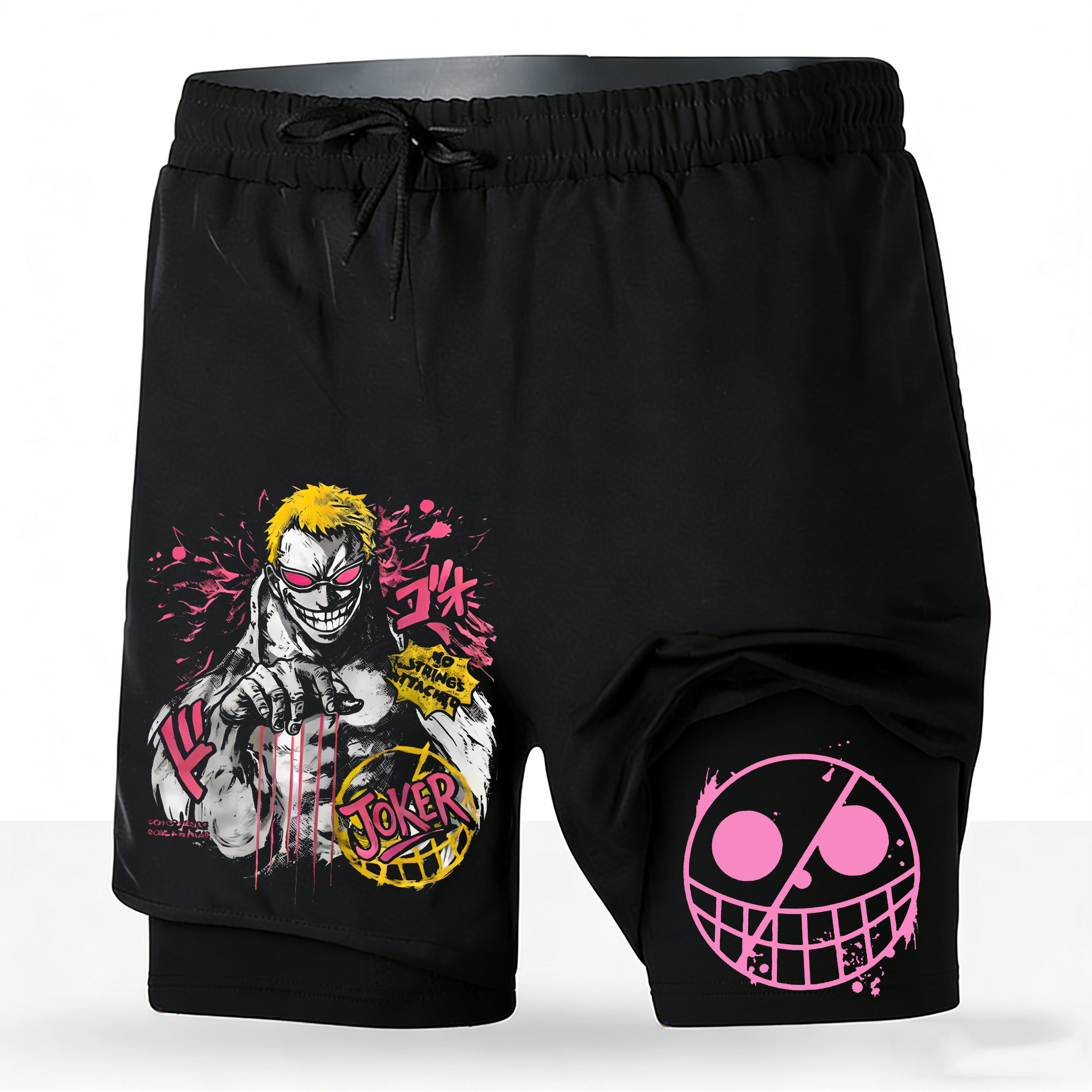 Running Gear In Japan - Men's One Piece Anime 2-in-1 Running