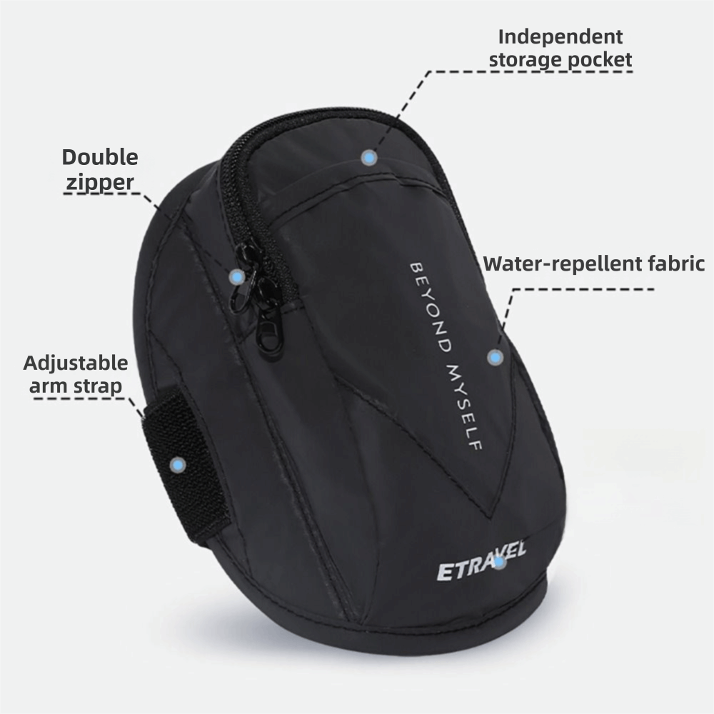 Running Gear For Night - Fitness Gear Waterproof Phone Armband Universal