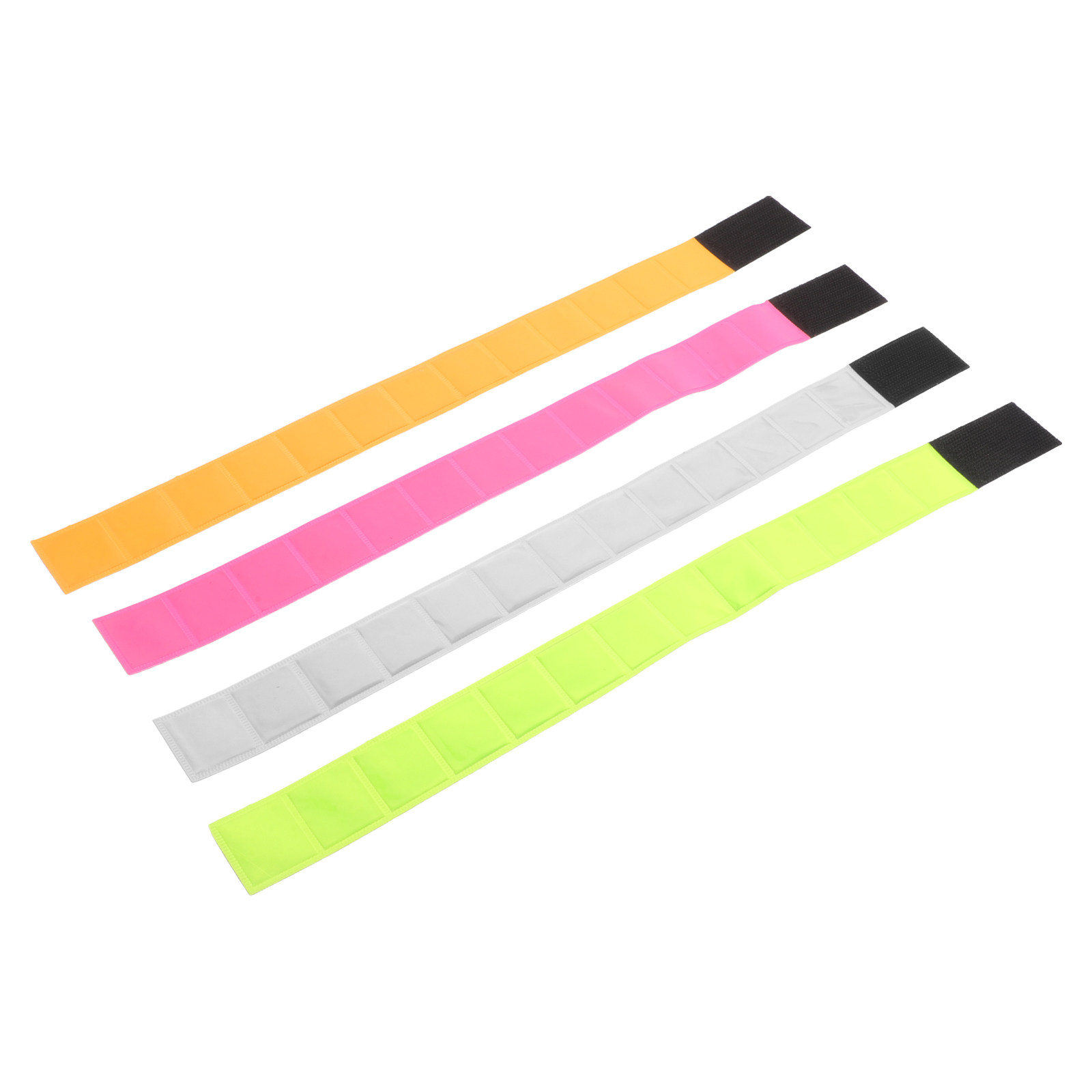 Running Gear For Night - 4Pcs Reflective Bands Night Safety Gear