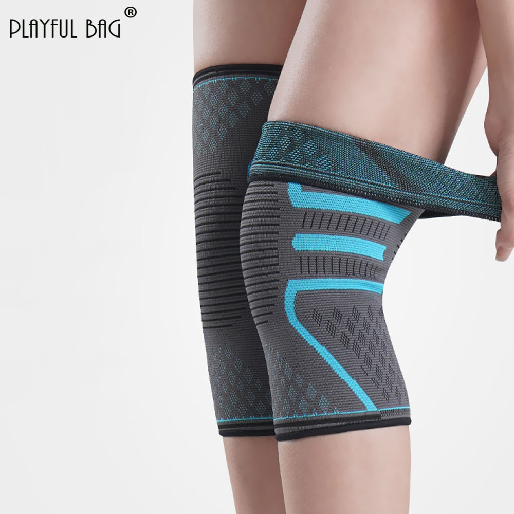 1PCS Sports Elastic Knee Pads  - مراجعة Running Gear Bag For Men وسعره