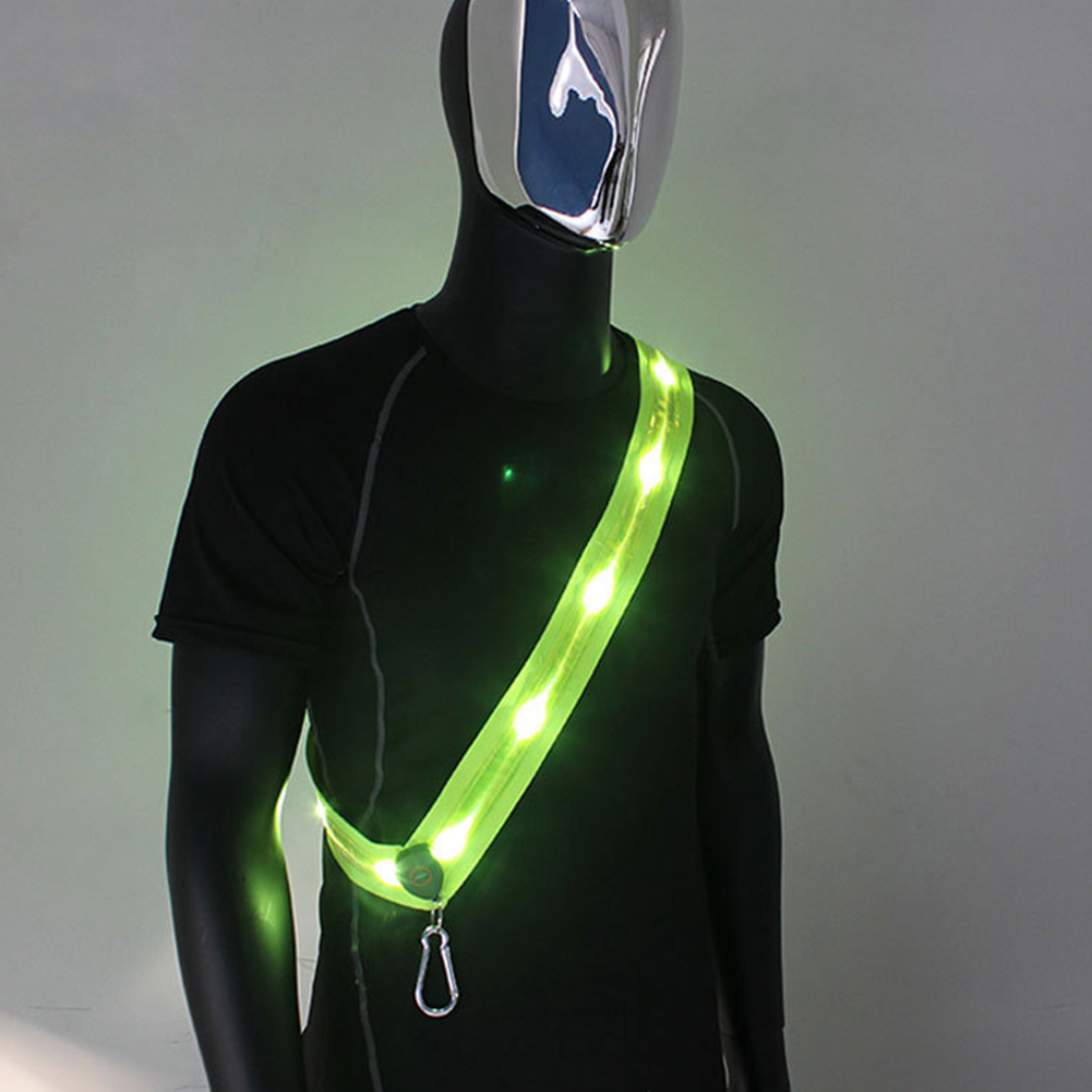 LED Running Belt Rechargeable  - مراجعة Running Gear For Night وسعره