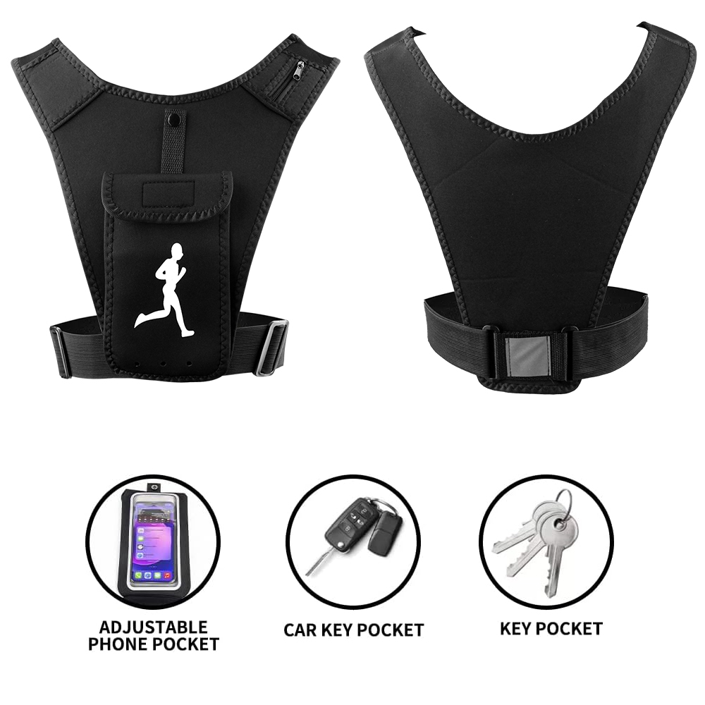 Adjustable Running Vest Phone  - مراجعة Running Gear Cool وسعره