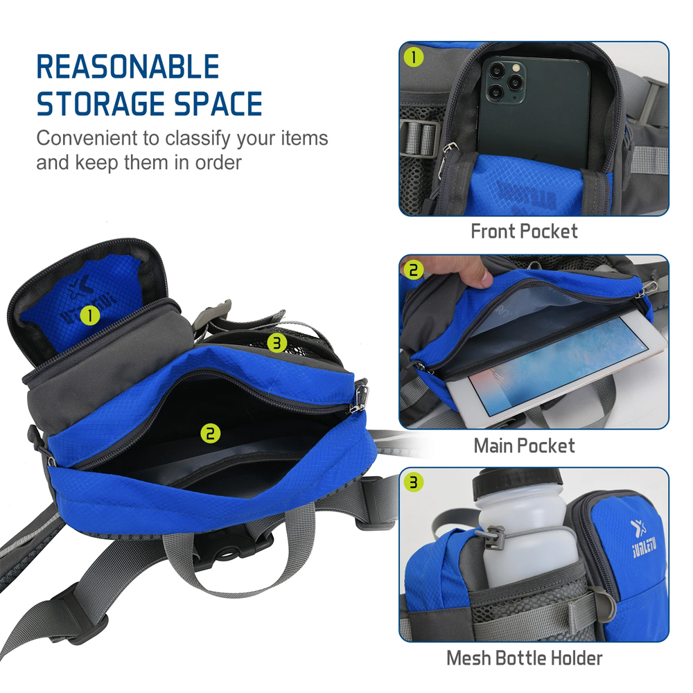 1PCSFanny Pack Waist Bag - Uni - مراجعة Running Gear Cool وسعره