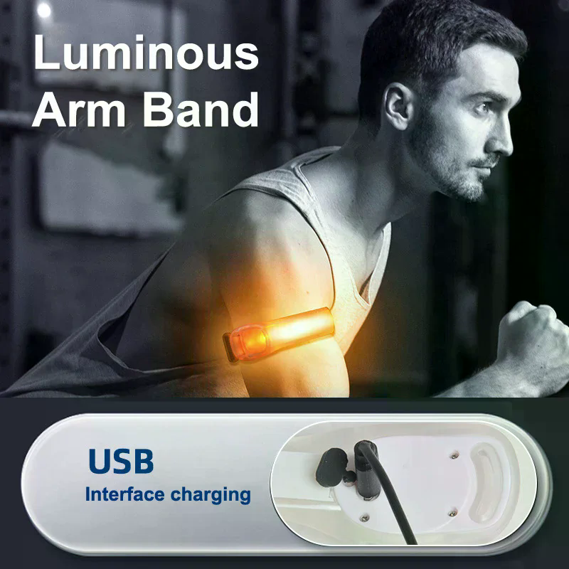 LED Armband Rechargeable, High - مراجعة Running Gear For Night وسعره