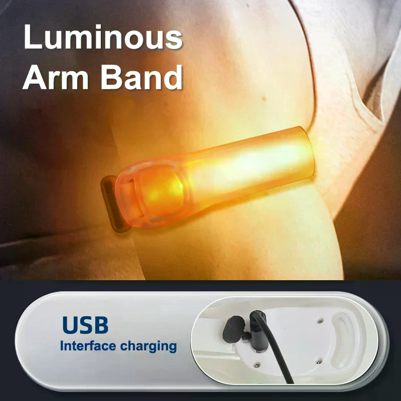 LED Armband Rechargeable, High - مراجعة Running Gear For Night وسعره