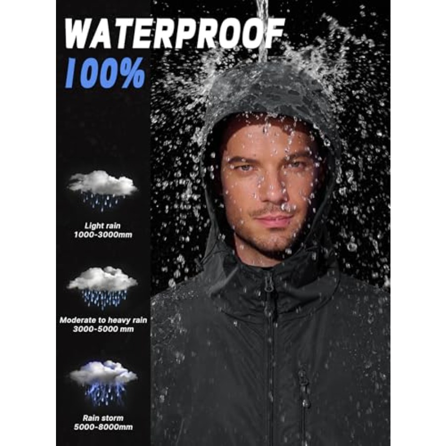 UIQUR Men's Cycling Jacket Rai - مراجعة Running Gear In Rain وسعره