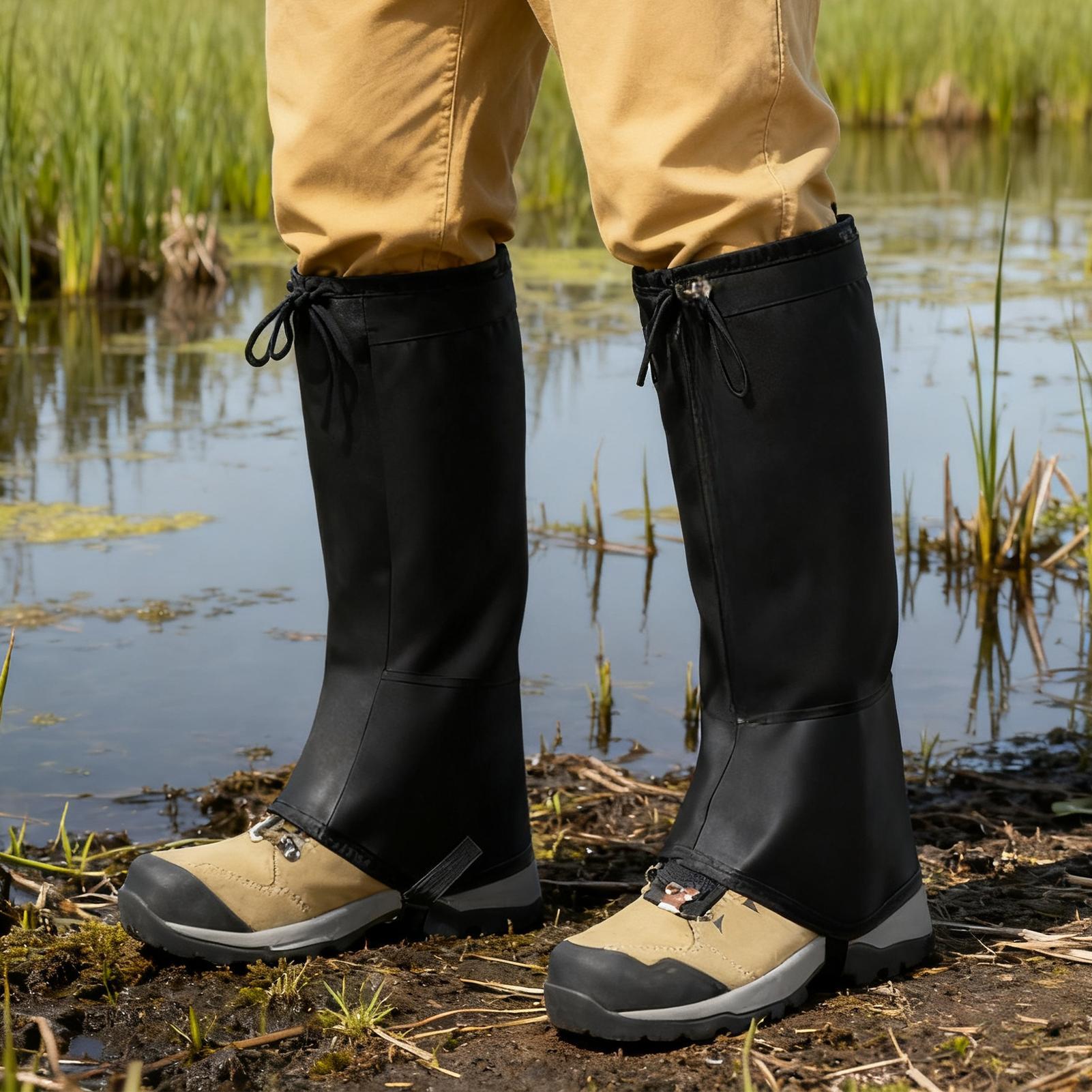 new Hiking Waterproof Leg Gait - مراجعة Running Gear In Rain وسعره