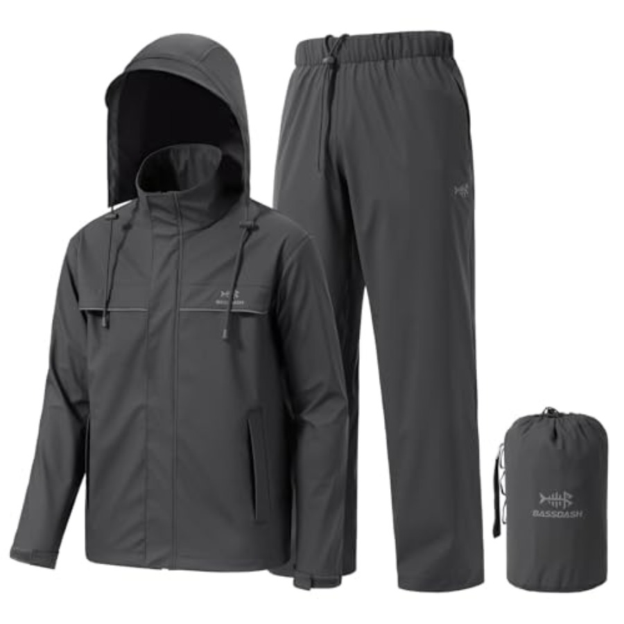 Men's Rain Suit Waterproof Bre - مراجعة Running Gear In Rain وسعره