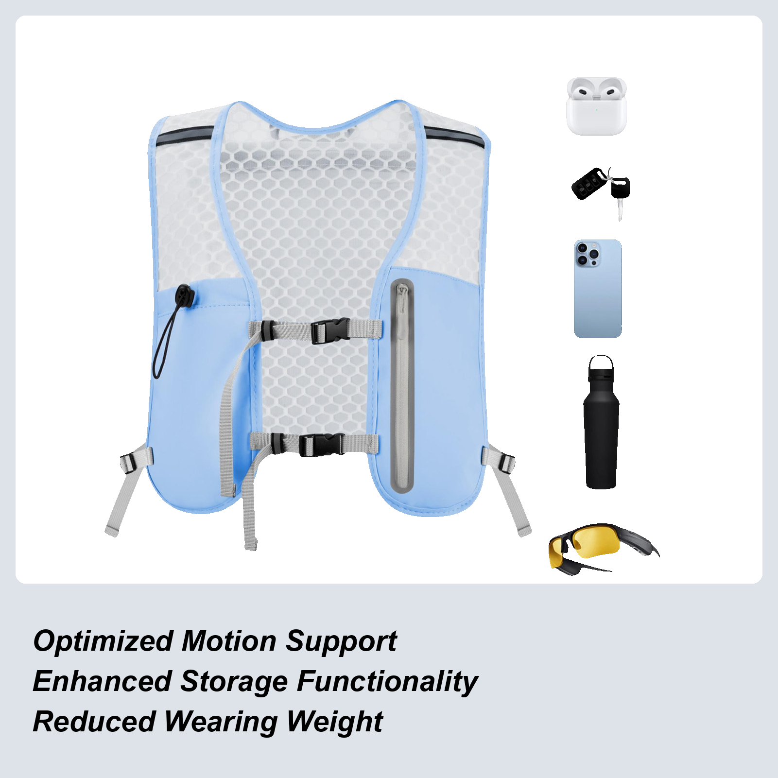 Hydration Running Vest Breatha - مراجعة Running Gear Bag For Men وسعره