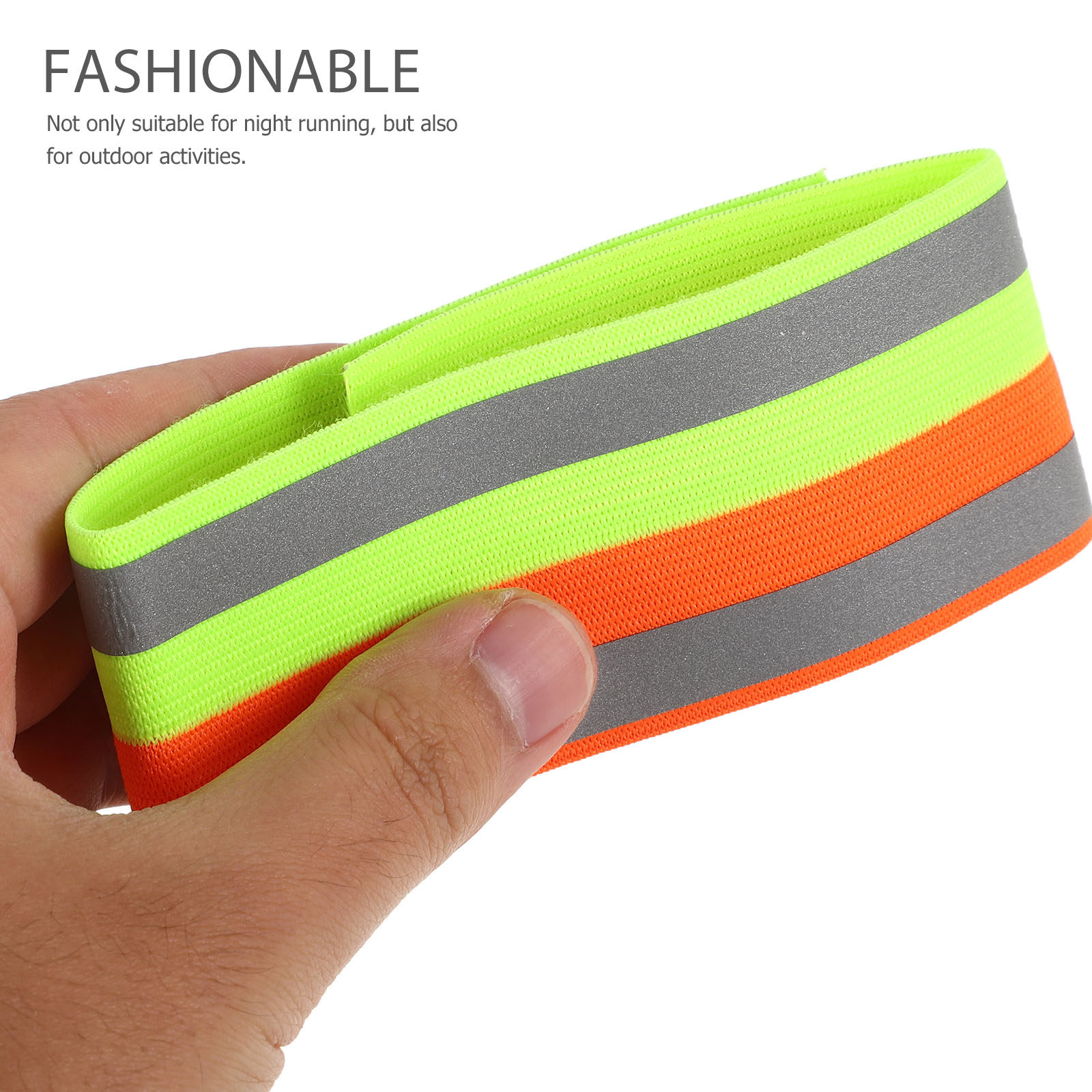 2Pcs Reflective Arm Bands Nigh - مراجعة Running Gear For Night وسعره