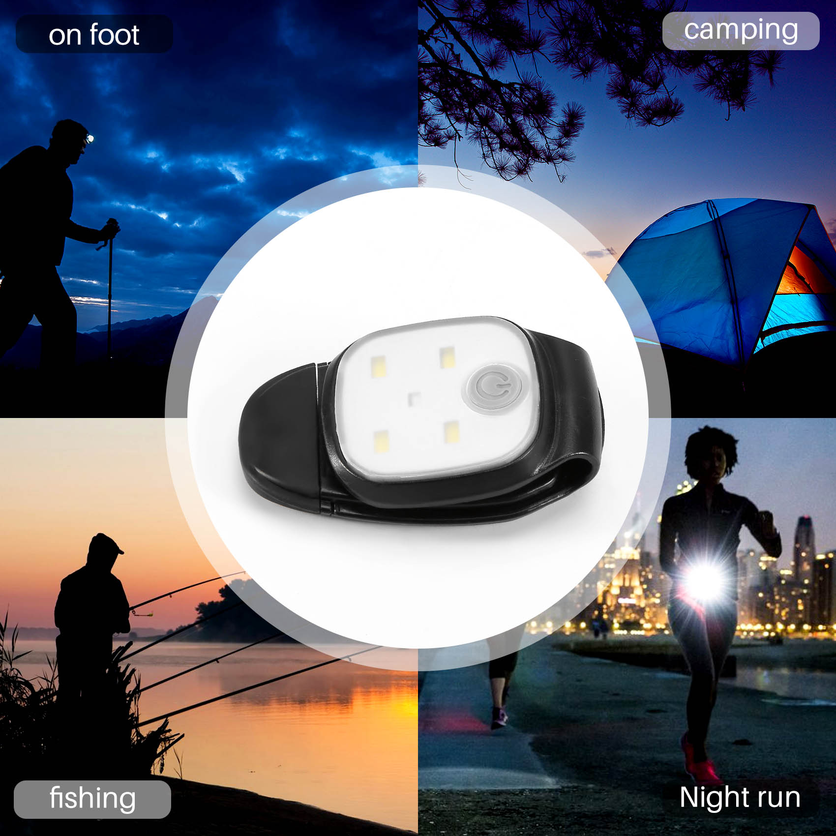 XSXS-Outdoor Night Clip On Run - مراجعة Running Gear For Night وسعره