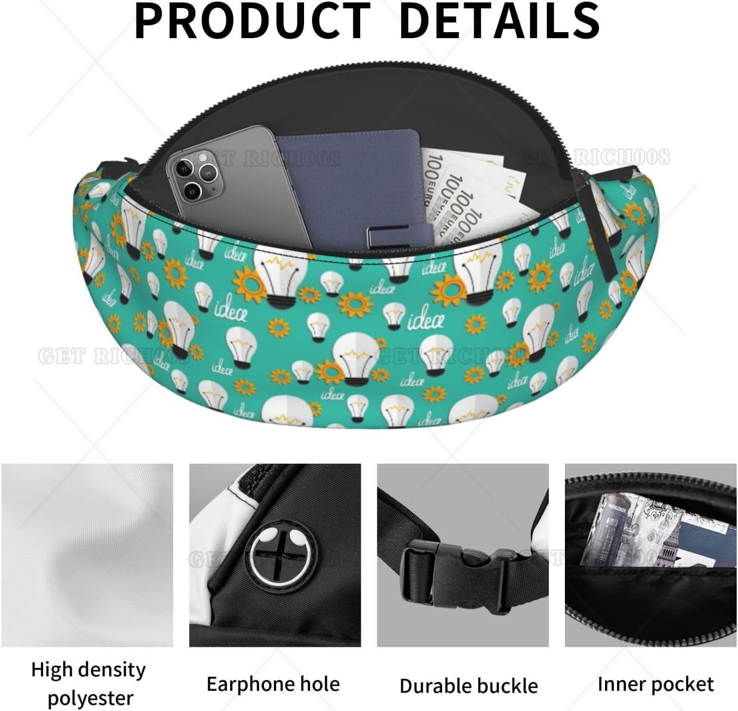 Crossbody Fanny Packs for Wome - مراجعة Running Gear Bag For Men وسعره