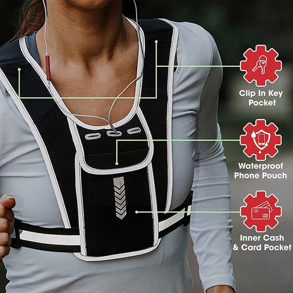 Running Vest Phone Holder for  - مراجعة Running Gear Cool وسعره