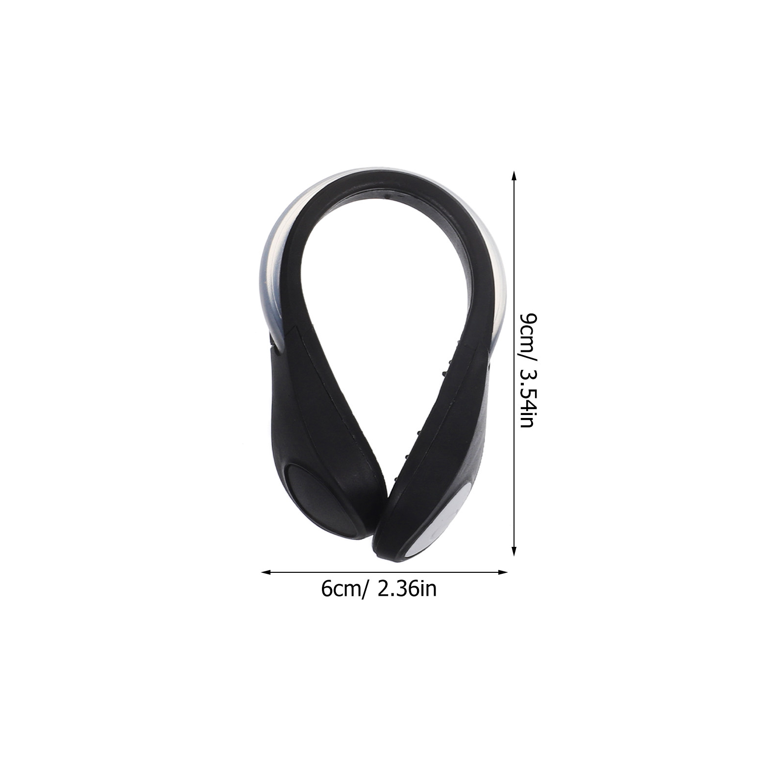 6Pcs LED Shoe Clip Lights Gear - مراجعة Running Gear For Night وسعره