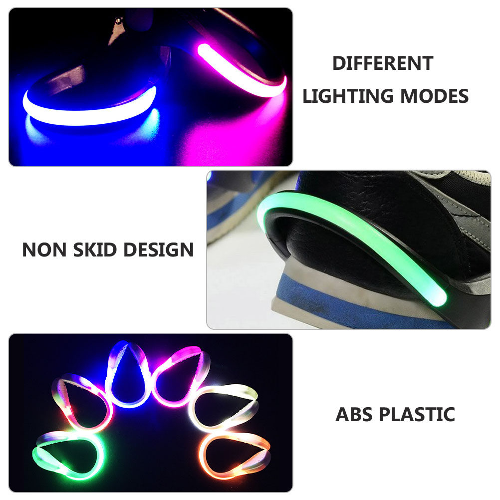 6Pcs LED Shoe Clip Lights Gear - مراجعة Running Gear For Night وسعره
