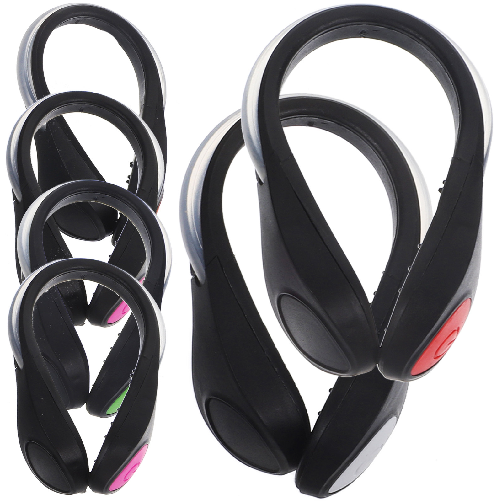6Pcs LED Shoe Clip Lights Gear - مراجعة Running Gear For Night وسعره