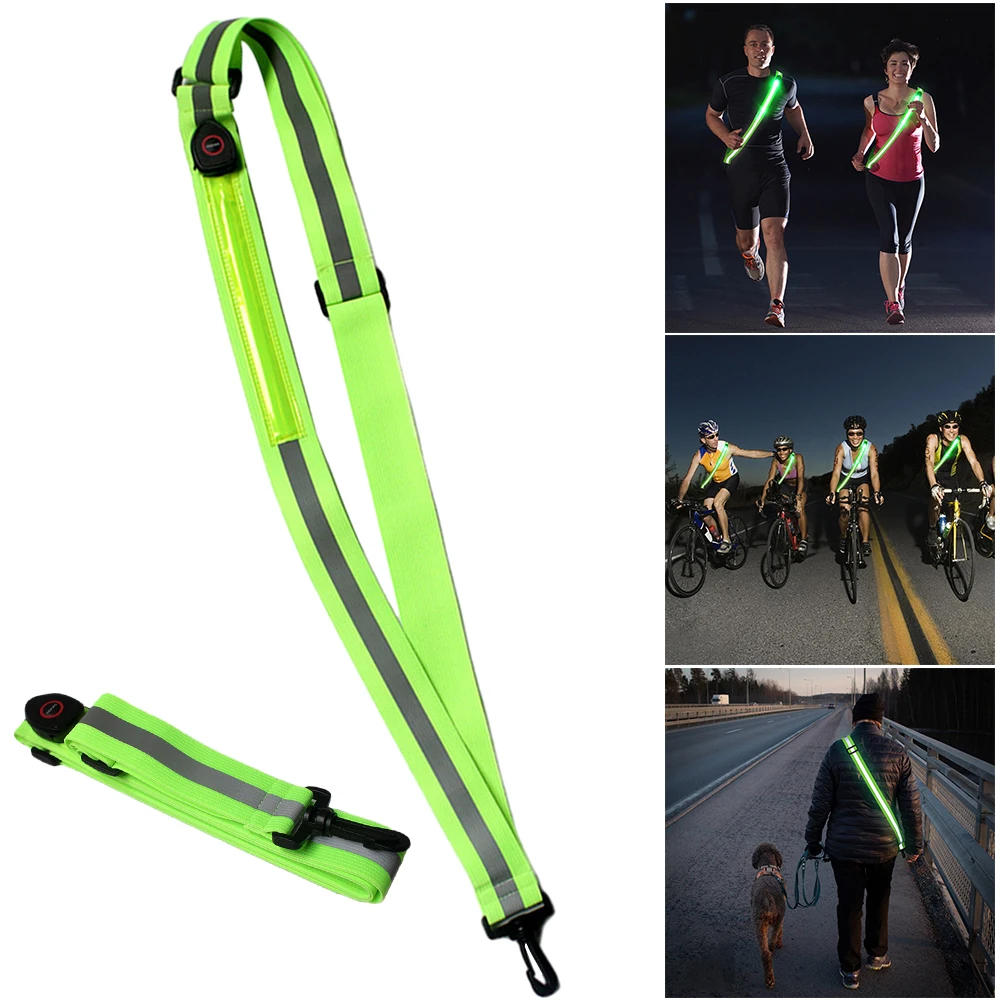USB Rechargeable Cycling Refle - مراجعة Running Gear For Night وسعره