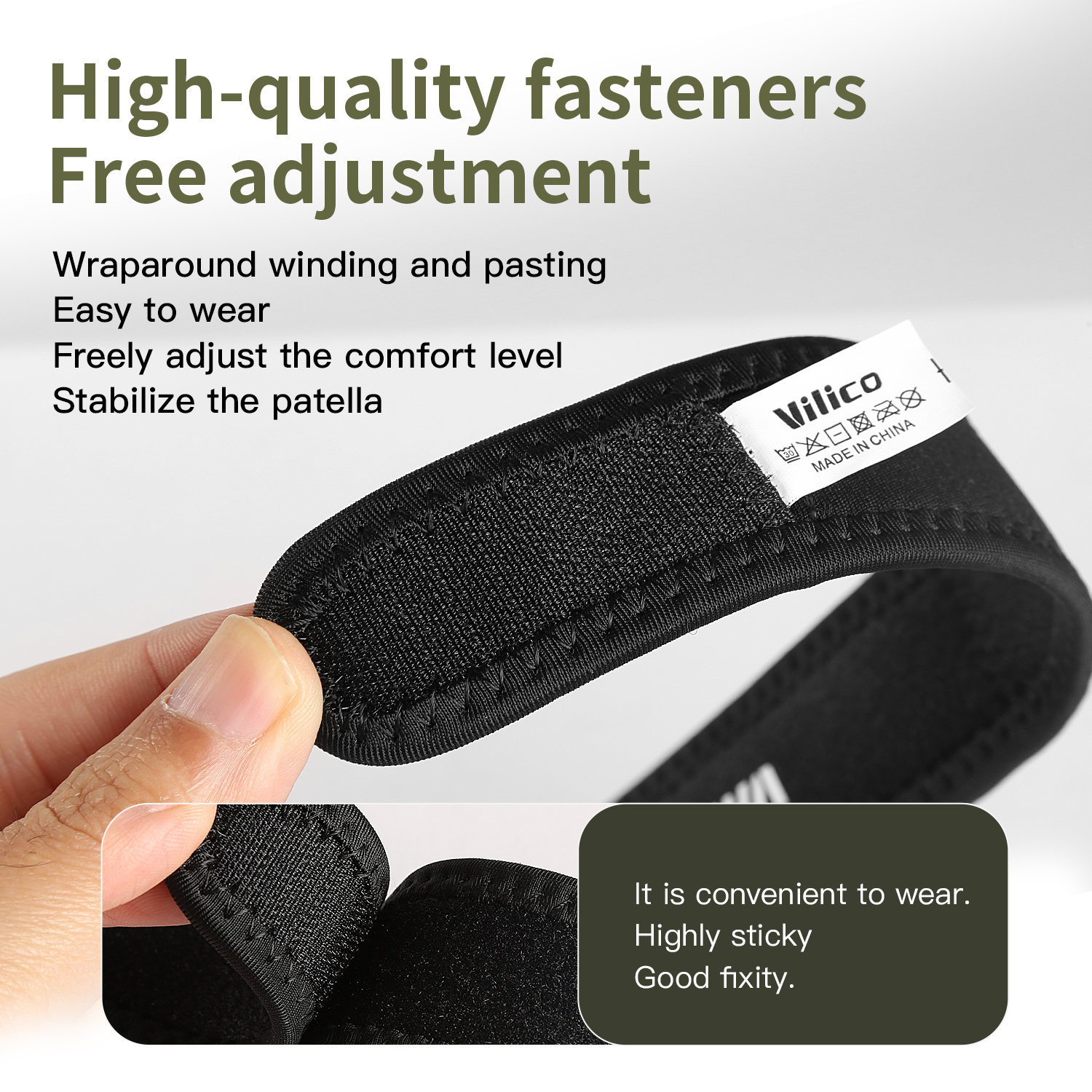 1PC Patella Kneecap Band Silic - مراجعة Running Gear Cool وسعره